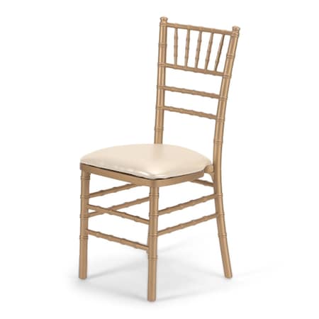 Atlas Commercial Products Wood Chiavari Chair, Gold WCC4GD